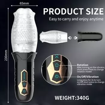 Автоматическая вращающаяся мастурбационная чашка, тренажер для головки, вагина, пенис, насос, рукав, задержка эякуляции, вибратор для мужчин, игрушки для взрослых, мужские