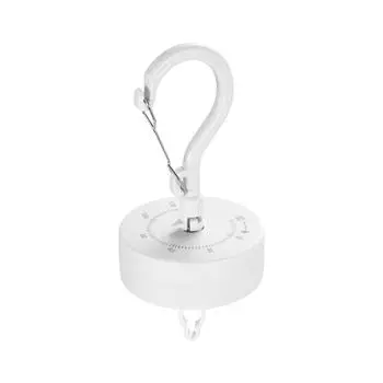 Автоматическая вращающаяся сушилка Экономия места Сушилка для одежды Портативный крючок для хранения Прачечная белый