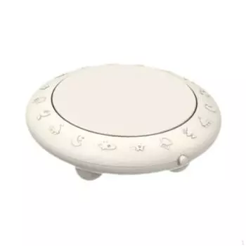 Автоматическая вращающаяся тарелка-карусель для кексов, подарок, держатель для печенья на свадьбу Without music