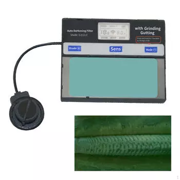 Автоматическая затемняющая солнечная сварочная линза для машины для изготовления шлемов True Color