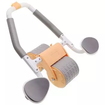 Автоматически откидывающееся колесо для живота с подлокотником для упражнений