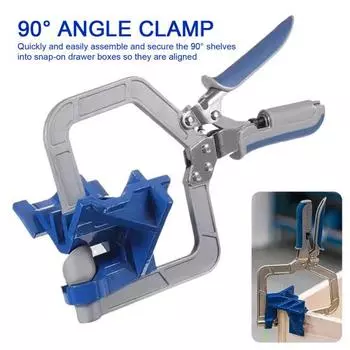 Автоматически регулируемые угловые зажимы на 90 градусов Угловые зажимные инструменты Простота использования Эргономичный дизайн Деревообработка Многофункциональный