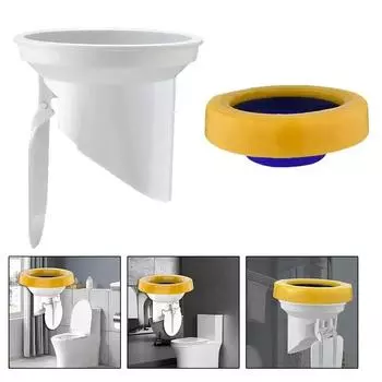 Автоматически закрывающийся унитаз Фланец Уплотнитель Пробка против запаха Сливная труба Уплотнительное кольцо для слива в полу Универсальные туалетные принадлежности с защитой от запаха CHINA
