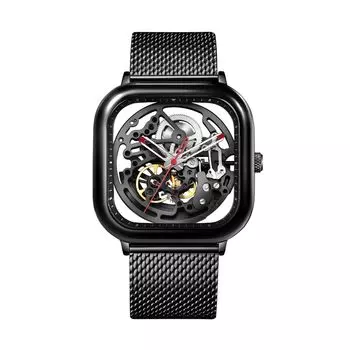 Автоматические часы CIGA Design Series C SKELETON Black Genuine Product Black [SIGA Design] Z011-BLBL-W13 Мужские