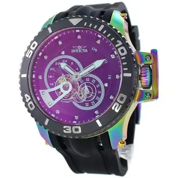 Автоматические часы Pro Diver 100m Water Resistant Black Rubber Remezzo Invicta Automatic Invicta [Invicta] Мужские IN-36116 [Товар]
