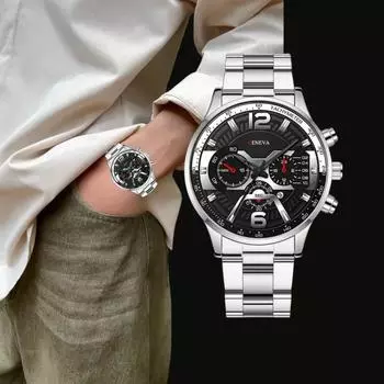 Автоматические часы высокого качества, модные водонепроницаемые наручные часы с ремешком из нержавеющей стали для подростков, занятий спортом на открытом воздухе