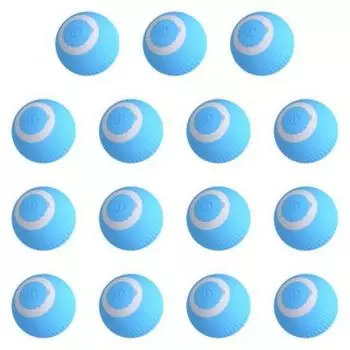 Автоматические игрушки-мячи ABS Самовращающийся мяч для игры с котятами и собаками (синий)