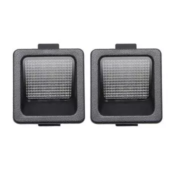 Автоматические лампы освещения номерного знака для Nissan Frontier (Д41) 2022 Титан 2-го поколения (А61) Светодиодные фонари номерного знака автомобиля 2016-2019 гг.