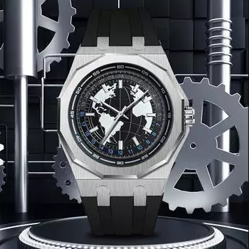 Автоматические механические часы Wandering Earth водонепроницаемые мужские часы