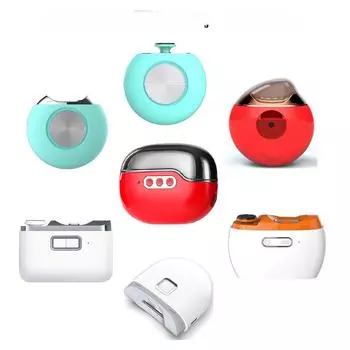 Автоматические многофункциональные электрические кусачки и шлифовальные машинки для ногтей для рук и ног — идеально подходят для детей и пожилых людей 602 Battery-powered nail polisher синий