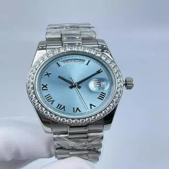 Автоматические мужские часы 36 мм, Механизм 2813, Материал из нержавеющей стали 904L, Сапфировое стекло, Модные часы