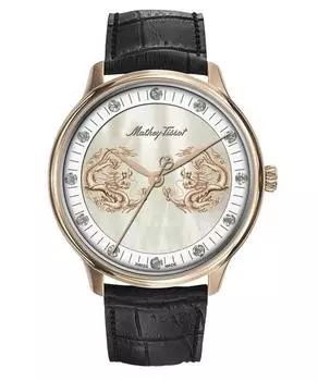 Автоматические мужские часы Mathey-Tissot Edmond Limited Edition с бриллиантами и перламутровым циферблатом H1886P1