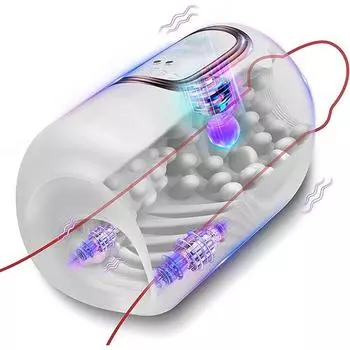 Автоматические мужские мастурбаторы секс-игрушки - мужские секс-игрушки для пениса Stroker с 10 режимами нажатия и 10 режимами вибрации, насос для пениса взрослые секс-игрушки и игры