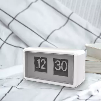 Автоматические перекидные часы с большим дисплеем для общежития, современный стол для гостиной