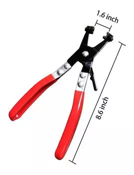 Автоматические плоскогубцы, инструменты для снятия водопроводных труб, шлангов, плоских лент, хомутов, ремкомплектов, аксессуаров для мотоциклов, грузовиков, прицепов и автомобилей серебряный