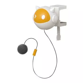 Автоматические подъемные игрушки-мячи для кошек без собственной батареи Игрушки-мячи для автоматических кошек-компаньонов One Size белый