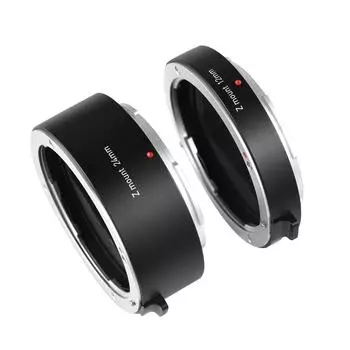 Автоматические удлинительные трубки с автофокусом, 12 мм + 24 мм, Z-крепление, тубус для макросъемки, совместимый с чёрный