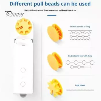 Автоматические умные моторизованные цепные рулонные шторы Приводной двигатель Bluetooth-совместимое приложение Управление Простая установка Приводной двигатель для жалюзи Аксессуары UK
