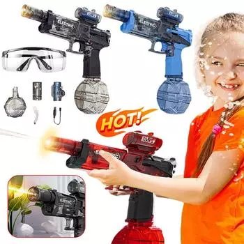 Автоматические водяные пистолеты 26 футов диапазон автоматический водяной пистолет водяной пистолет бластер для детей взрослых летний бассейн пляж вечеринка игрушка