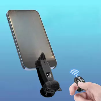 Автоматический экран телефона Clicker 2 режима, отключение звука, автоматическое нажатие, телефон чёрный