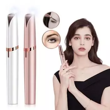 Автоматический электрический триммер для бровей Ручка Женская бритва Автоматическая бритва Эпилятор Красота Удаление Волос Триммер золотой