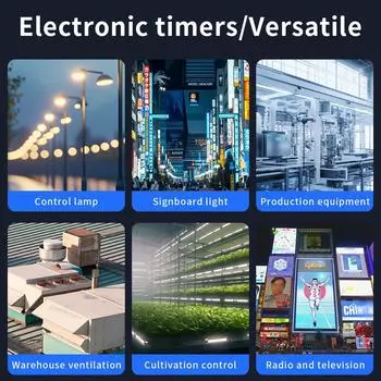 Автоматический электронный таймер реле переключения 220 В 25 А еженедельно 7 дней минут секунд 168 часов контроль времени программируемый таймер