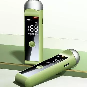 Автоматический алкотестер Профессиональный тестер алкоголя в выдыхаемом воздухе Перезаряжаемый алкотестер Инструмент для проверки на алкоголь чёрный