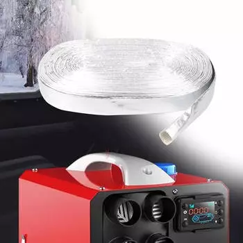 Автоматический алюминиевый теплозащитный экран ID 29 мм огнестойкий легкий для топливной линии OD. 32мм 2 Meters