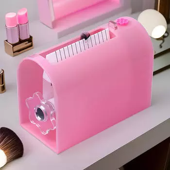 Автоматический аппарат для наращивания ресниц для взрослых в салоне Домашний спорт розовый