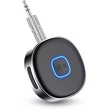 Автоматический Aux Bluetooth-приемник Bluetooth 5,0 Aux с шумоподавлением, разъем 3,5 мм, проводные наушники для громкой связи, автомобильные колонки