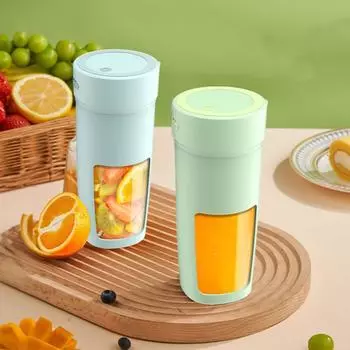 Автоматический блендер для фруктов Портативный электрический миксер для фруктов Соковыжималка Мини-соковыжималка Главная синий