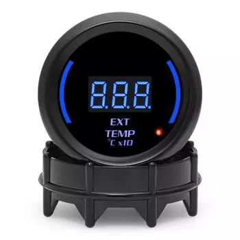 Автоматический датчик 52 мм автомобильный цифровой датчик температуры выхлопных газов EGT 0-1300 градусов по Цельсию 12 В с датчиком 1/8NPT измеритель температуры выхлопных газов универсальный