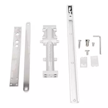 Автоматический доводчик двери из алюминиевого сплава с регулируемой скоростью, пружинный гидравлический доводчик двери для коммерческих целей