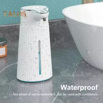 Автоматический дозатор мыла 400 мл, перезаряжаемый аккумулятор 500 мАч, настенный бесконтактный сенсорный дозатор мыла, товары для дома A