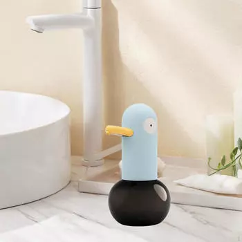 Автоматический дозатор мыла для рук для детей, портативный, пенный для синий