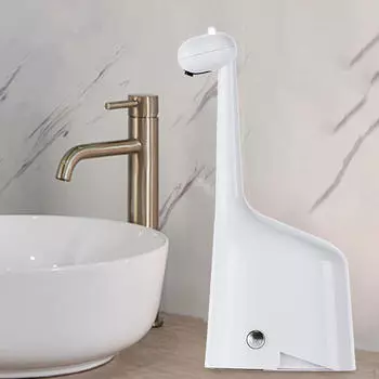 Автоматический дозатор мыла для рук, интеллектуальная индукция пены, автоматический бесконтактный белый