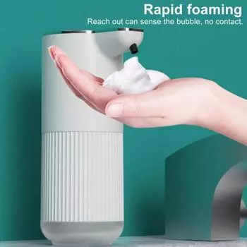 Автоматический дозатор мыла с пеной, 4 уровня регулировки объема, водонепроницаемый настенный дозатор мыла без помощи рук IPX5 A