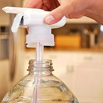 Автоматический дозатор напитков для холодильника, электрический насос для кувшина с функцией Hands-Free для молока, сока, воды синий