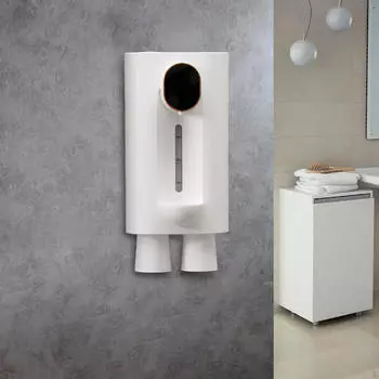 Автоматический дозатор ополаскивателя для полости рта Подарки на новоселье чёрный