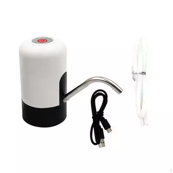 Автоматический дозатор воды насос кухня столовая светодиодные фонари питьевая бутылка для чёрный