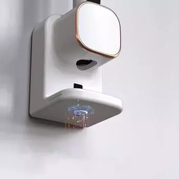 Автоматический дозатор зубной пасты 3 режима настенный выдавливатель зубной пасты самоклеящийся выдавливатель зубной пасты аксессуары для ванной комнаты синий