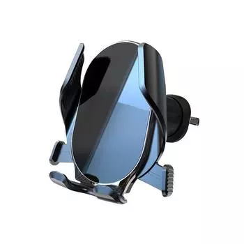Автоматический фиксирующий держатель для телефона в автомобиль для воздуховода - Поддерживает горизонтальное, вертикальное, наклонное размещение.