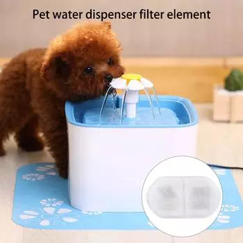 Автоматический фонтан для домашних животныхФильтр для кошекФонтан для водыСменный фильтр для кошекДиспенсер для водыФильтр предварительной фильтрацииГубка