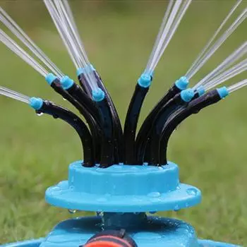 Автоматический газонный разбрызгиватель для полива сада с регулируемыми несколькими насадками большой площади C