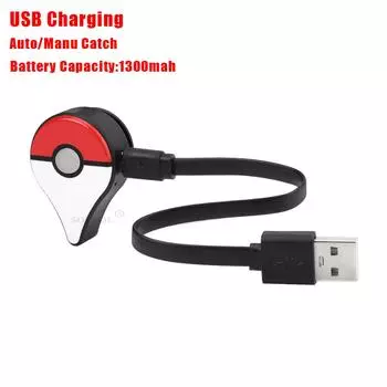 Автоматический и ручной захват USB перезаряжаемый для Pokemon Go Plus браслет цифровые часы Bluetooth-переключатель браслет игровой аксессуар