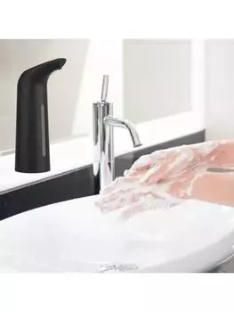 Автоматический индукционный дозатор пены, бесконтактный дозатор мыла, перезаряжаемый, 400 мл для домашнего офиса, больницы, школы, отеля