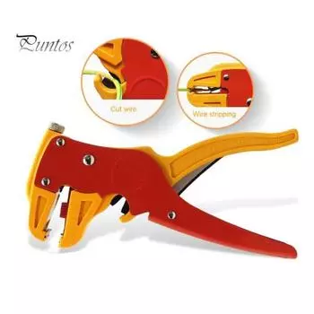 Автоматический инструмент для зачистки проводов, кабельный резак, саморегулирующийся, с конструкцией Eagle Head, компактный портативный инструмент для зачистки проводов с нескользящей ручкой A