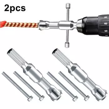 Автоматический инструмент для зачистки проводов. Устройство для быстрой зачистки витых проводов. Соединитель линейного кабеля.