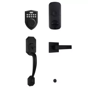 Автоматический интеллектуальный замок - бесключевой внутренний дверной замок с доступом по паролю BS905DM+7080L