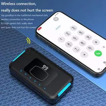 Автоматический кликер Физический таппер для экрана 199 Gear Adjust Bluetooth кликер симулятор для Android/iOS Stream Play Игра